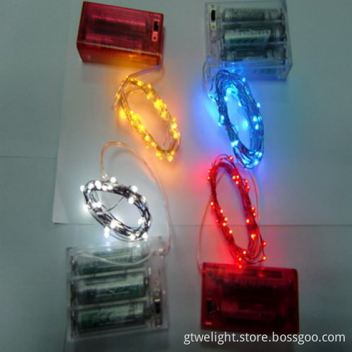 Copper Wire Silver Wire LED String Light